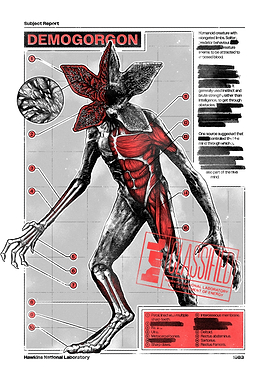 Demogorgon Anatomy: Hawkins Lab Report