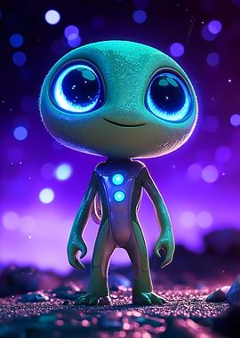 Starlight Buddy – Cute Alien Explorer