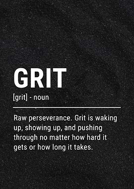 Grit Definition