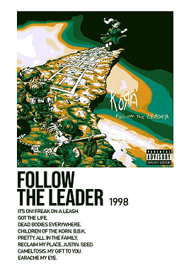 Korn - Follow the Leader Album Art