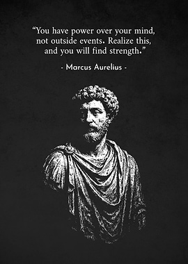 Marcus Aurelius Power & Strength Quote