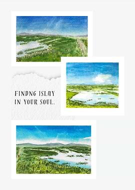 Finding Islay in Your Soul – Loch Gruniart Collage