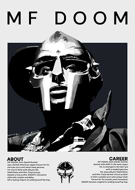 MF DOOM poster