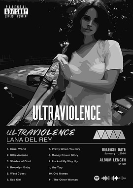 Lana Del Rey Ultraviolence Album