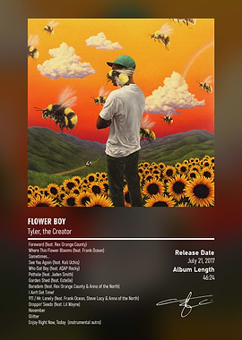 Flower Boy Album Cover Art