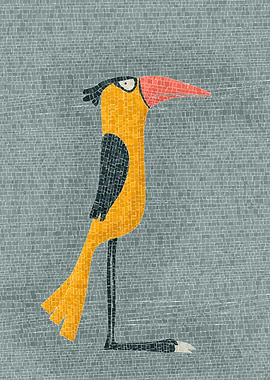 Stylized Bird Illustration