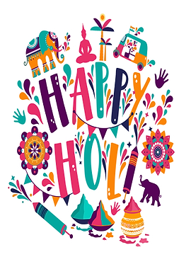 Happy Holi Colorful Celebration Design