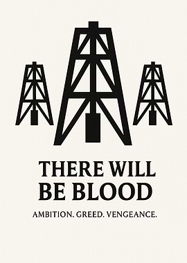 There Will Be Blood Movie Poster