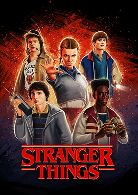 Stranger Things: Iconic Group Poster