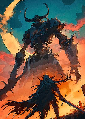 Fantasy Battle Warrior