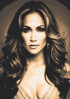 Jennifer Lopez Portrait