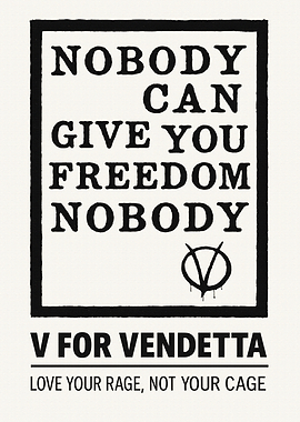 V for Vendetta Poster