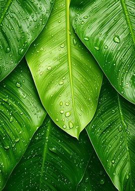 Fresh Green Leaves Nature