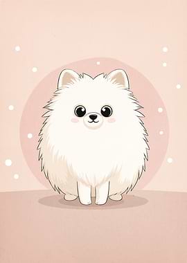 Cute Pomeranian Dog
