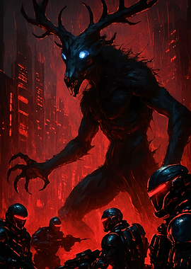 Cyberpunk Monster Anime