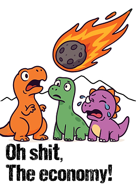 Cartoon Dinosaurs and the Economy