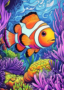 Clownfish Coral Reef Animal