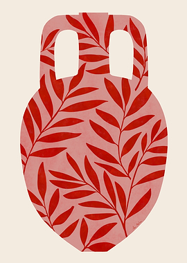 Floral Vase Illustration