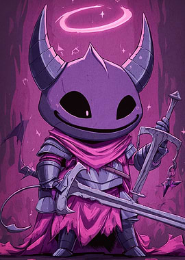 Purple Devil Knight Halo