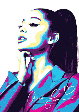 Ariana Grande Pop Art