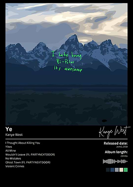 Kanye West ye Album Cover