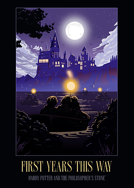 Hogwarts First Year Arrival