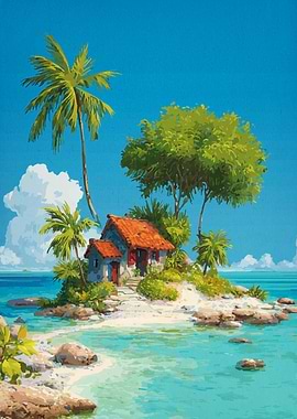 Tropical Island House