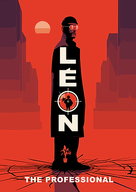 Leon: The Professional Movie Poster