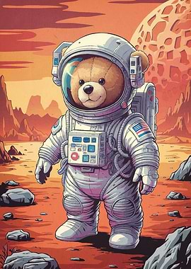 Astronaut Teddy Bear