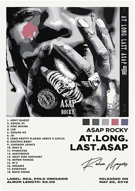 ASAP Rocky At Long Last.ASAP Album Art