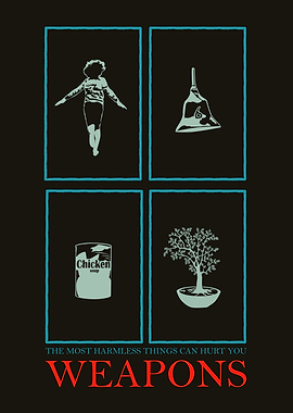 Weapons horror movie poster