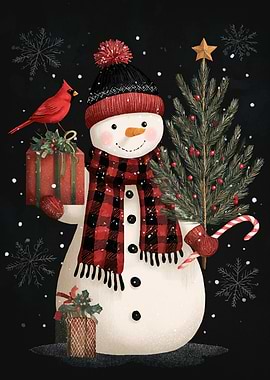 Snowman Christmas Tree