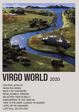 lil tecca Virgo World 2020 Poster