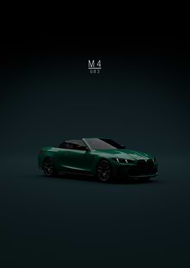 BMW M4 2025 G83 Green Front