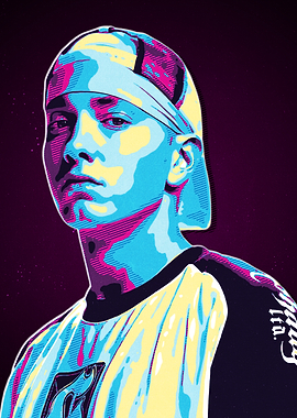 Eminem Pop Art Portrait