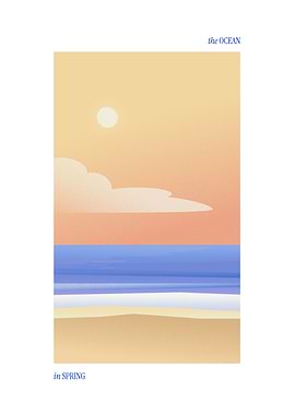 The Ocean in Spring
