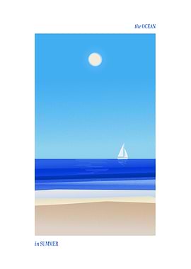 The Ocean in Summer