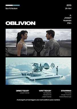 Oblivion Movie Poster