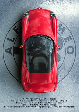 Alfa Romeo 8C Doppia Coda Zagato