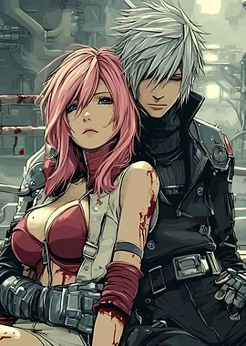 Final Fantasy Post-Battle Scene