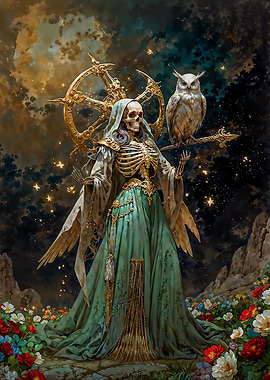 Diosa de lo Inevitable Santisima Muerte