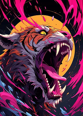 Tiger Neon Accents
