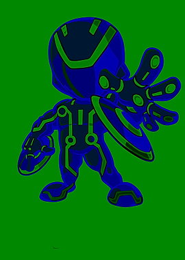 clank Futuristic Character