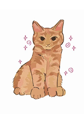 Cute Orange Tabby Cat