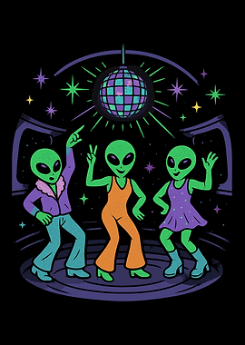 Aliens Dancing at Disco