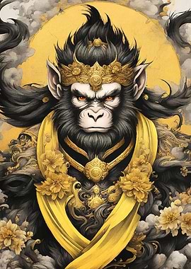 Monkey King Portrait