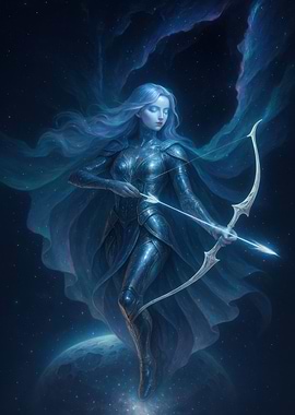 Celestial Archer in Space