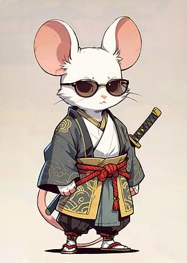 Samurai Mouse Sunglasses
