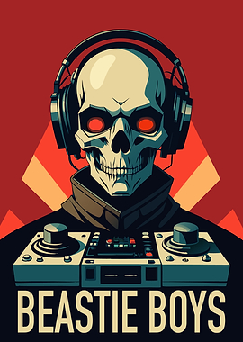 Beastie Boys Skull DJ