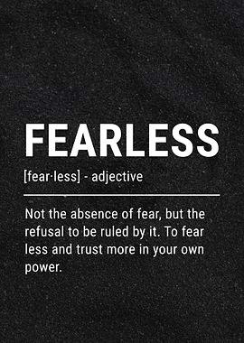 Fearless Definition